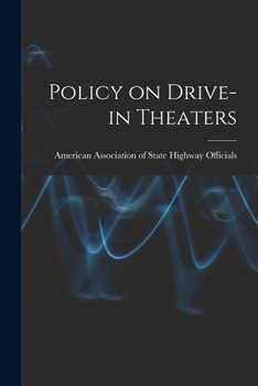 Paperback Policy on Drive-in Theaters Book