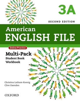 Paperback American English File 2e 3a Multipack 2019 Book