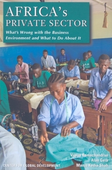 Paperback Africa's Private Sector: What's Wrong with the Business Environment and What to Do about It Book