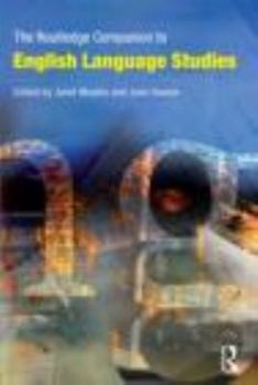 Paperback The Routledge Companion to English Language Studies Book