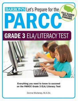 Paperback Let's Prepare for the Parcc Grade 3 Ela/Literacy Test Book