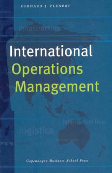 Hardcover International Operations Management Book