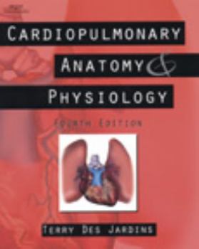 Hardcover Cardiopulmonary Anatomy And Physiology Web Tutor on Blackboard Passcode for Web Access Book