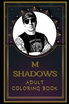 Paperback M Shadows Adult Coloring Book: Color Out Your Stress with Creative Designs Book