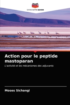 Paperback Action pour le peptide mastoparan [French] Book