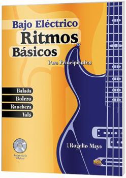 Paperback Ritmos Básicos -- Bajo Eléctrico: Para Principiantes (Spanish Language Edition), Book & CD [Spanish] Book