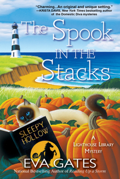 Hardcover The Spook in the Stacks: A Lighthouse Library Mystery Book