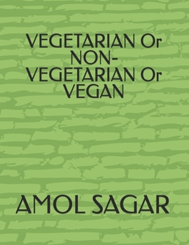 Paperback VEGETARIAN Or NON-VEGETARIAN Or VEGAN Book