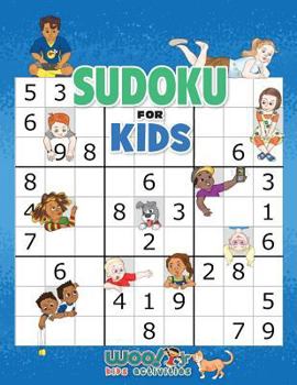 Paperback Sudoku for Kids: 100+ Sudoku Puzzles from Beginner to Advanced [Large Print] Book