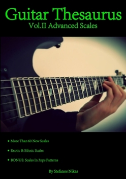 Paperback Guitar Thesaurus Vol.II: Advanced Scales Book