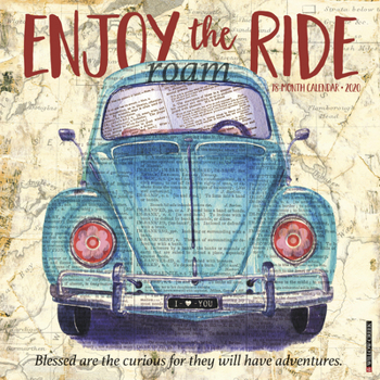 Calendar Enjoy the Ride 2020 Wall Calendar Book