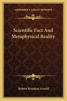 Scientific fact and metaphysical reality