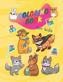 Paperback Coloring book for kids: Animal coloring book for kids Book