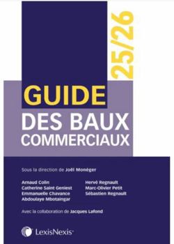 Hardcover Guide des baux commerciaux 25/26 [French] Book
