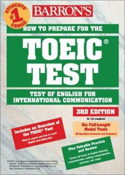 Paperback Barron's How to Prepare for the TOEIC: Test of English for International Communication [With 4 CDROMs] Book