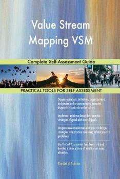 Paperback Value Stream Mapping VSM Complete Self-Assessment Guide Book