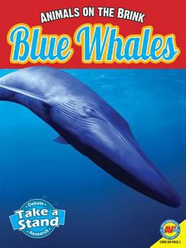 Library Binding Blue Whales Book