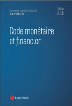 Hardcover Code monétaire et financier 2025 [French] Book