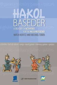 Paperback Hakol Baseder Haggadah Kit: A Treasury of Activities for the Pesach Seder Book