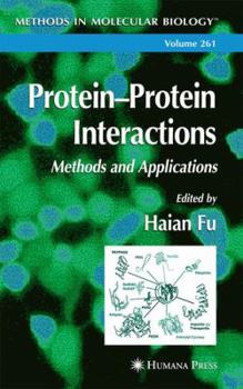 Hardcover Protein'protein Interactions: Methods and Applications Book