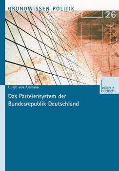 Paperback Das Parteiensystem Der Bundesrepublik Deutschland [German] Book