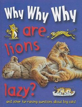 Library Binding Why Why Why Are Lions Lazy? Book