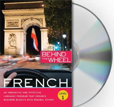 Audio CD Behind the Wheel - French 1 Book