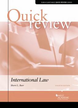 Paperback Quick Review of International Law (Quick Reviews) Book