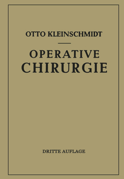 Paperback Operative Chirurgie [German] Book