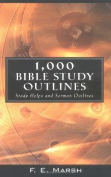Paperback 1000 Bible Study Outlines Book