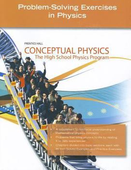 Paperback Conceptual Physics: Problem-Solving Exercises in Physics: The High School Physics Program Book