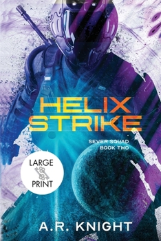 Paperback Helix Strike [Large Print] Book