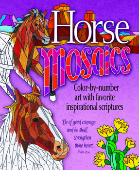 Paperback Horse Mosaics Book