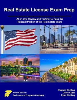 Paperback Real Estate License Exam Prep: All-in-One Review and Testing to Pass the National Portion of the Real Estate Exam Book