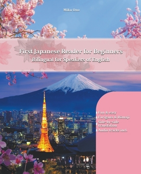 Paperback First Japanese Reader for Beginners Book