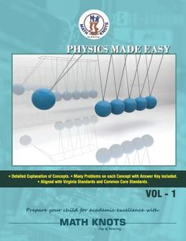 Paperback Physics Made Easy - Vol-1: High School Physics Book