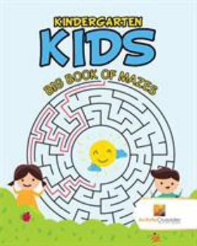 Paperback Kindergarten Kids: Big Book of Mazes Book