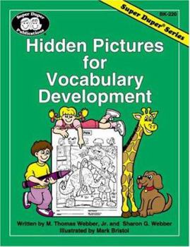 Spiral-bound Hidden Pictures for Vocabulary Development Book