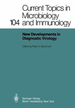 Paperback New Developments in Diagnostic Virology Book