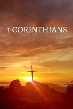 Paperback 1 Corinthians Bible Journal Book