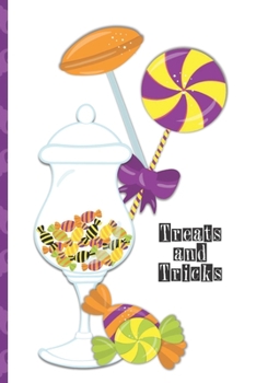 Halloween Lined Journal: 6 x 9 inch 120 Pages Dot Grid Journal Diary Notebook for Adults and Kids who love Halloween, Harvest and Autumn (Tricks And Treats Journals)