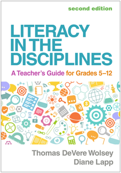 Paperback Literacy in the Disciplines: A Teacher's Guide for Grades 5-12 Book