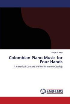 Paperback Colombian Piano Music for Four Hands Book