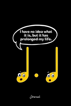 Journal: Dot Grid Journal - Music Note Humor Sayings Funny Musicians Christmas Gift - Black Dotted Diary, Planner, Gratitude, Writing, Travel, Goal, Bullet Notebook