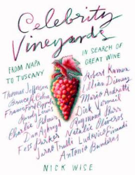 Paperback Celebrity Vineyards Book