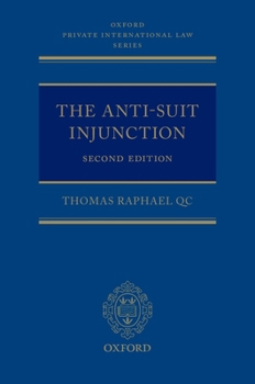 Hardcover Anti-Suit Injunction Book