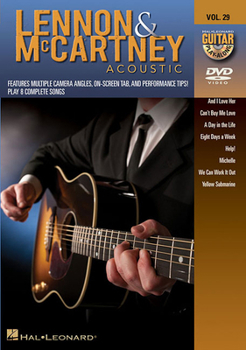 DVD Lennon & McCartney Acoustic: Guitar Play-Along DVD Volume 29 Book