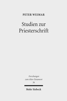 Hardcover Studien Zur Priesterschrift [German] Book