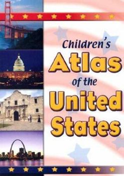 Library Binding Children's Atlas of the United States Book