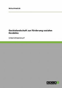 Paperback Gerätelandschaft zur Förderung sozialen Handelns [German] Book